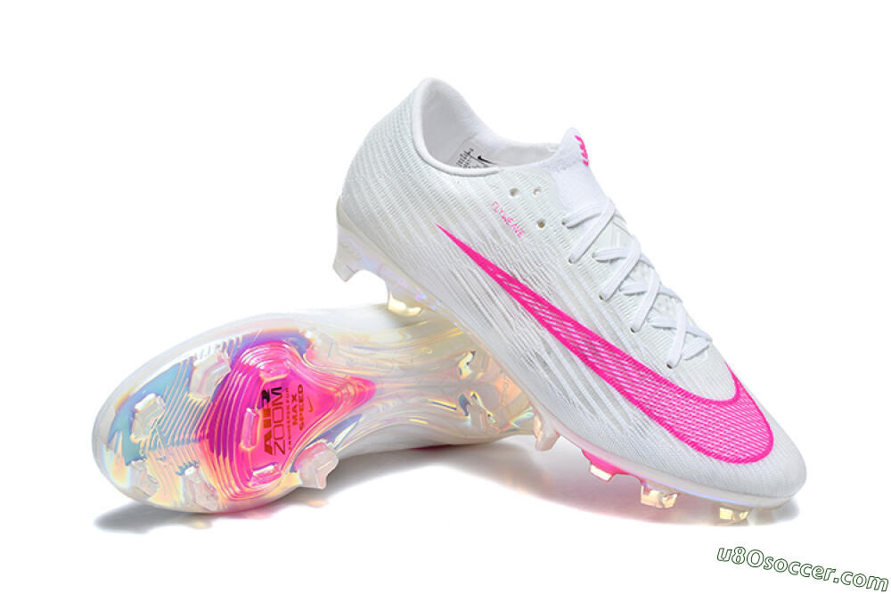 Nike Air Zoom Mercurial Superfly 11 Elite FG Firm Ground Soccer Cleats - White/White/Hyper Pink 4