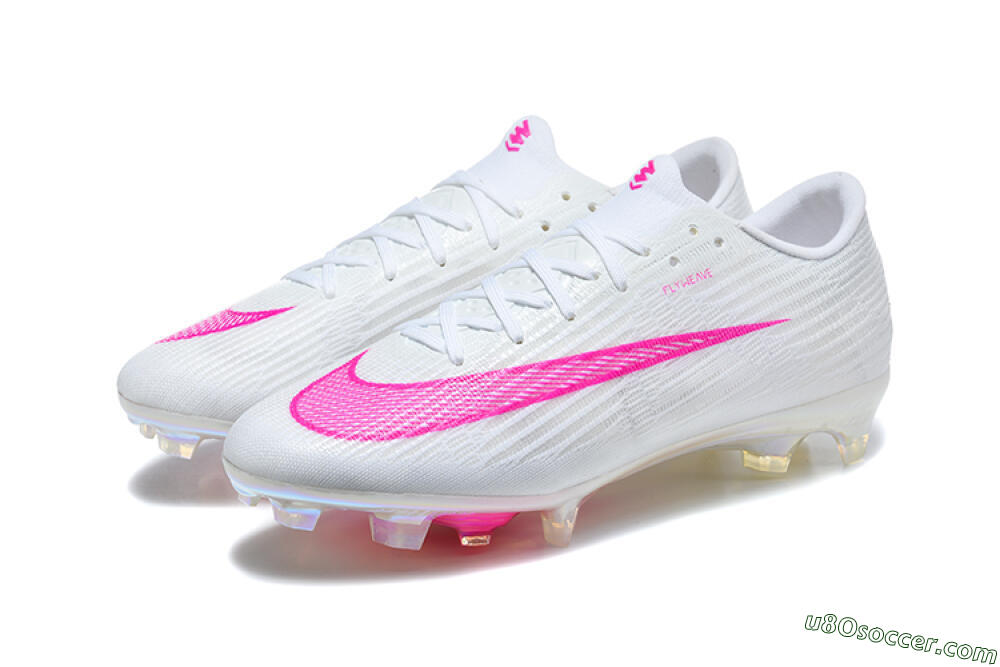 Nike Air Zoom Mercurial Superfly 11 Elite FG Firm Ground Soccer Cleats - White/White/Hyper Pink 5