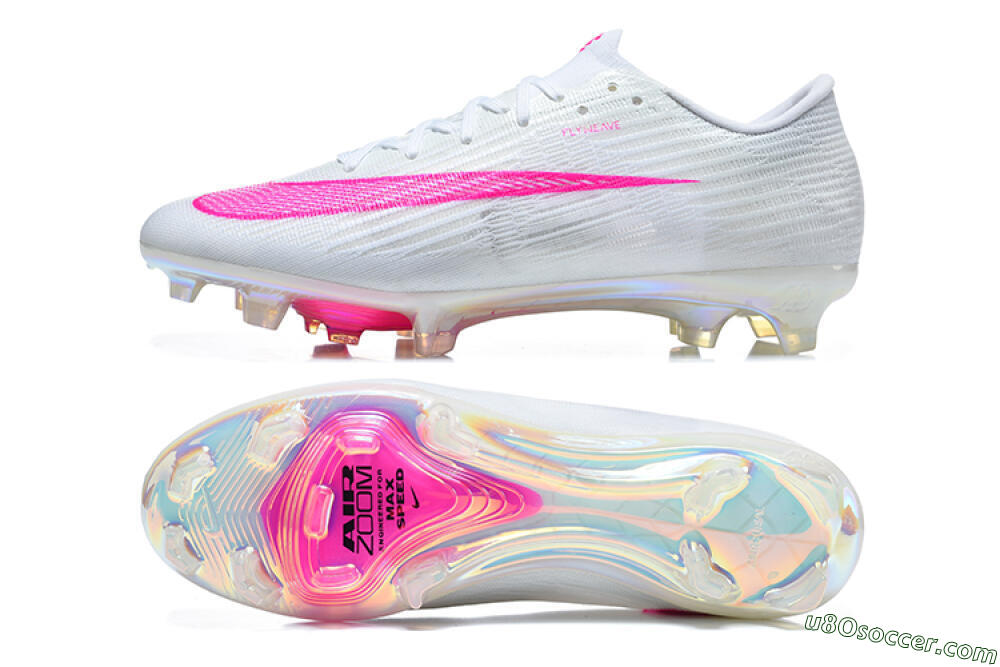 Nike Air Zoom Mercurial Superfly 11 Elite FG Firm Ground Soccer Cleats - White/White/Hyper Pink 0