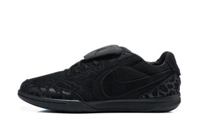 Nike Tiempo Streetgato Prm IC Indoor & Futsal Soccer Shoes - Black/Triple Black/Matte Black