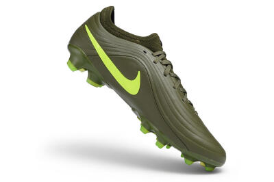 Nike Tiempo Legend 11 Elite FG Firm Ground Soccer Cleats - Green/Olive Green/Volt Yellow