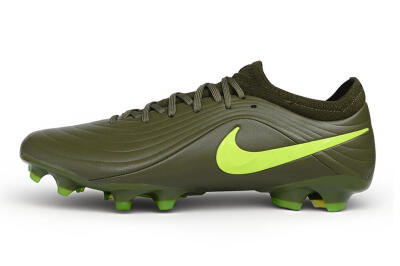 Nike Tiempo Legend 11 Elite FG Firm Ground Soccer Cleats - Green/Olive Green/Volt Yellow