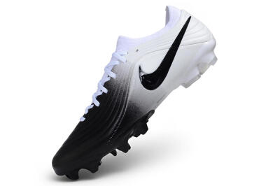 Nike Tiempo Legend 11 Elite FG Firm Ground Soccer Cleats - White/Black/White Fade