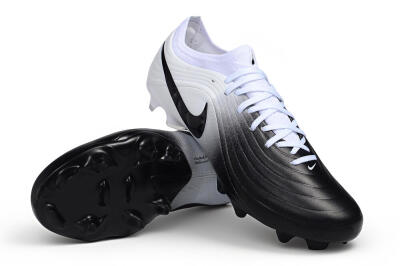 Nike Tiempo Legend 11 Elite FG Firm Ground Soccer Cleats - White/Black/White Fade
