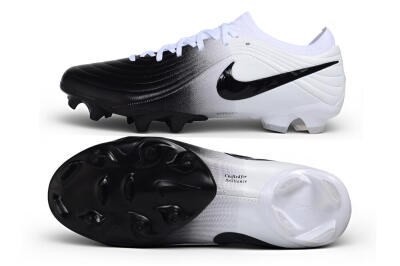 Nike Tiempo Legend 11 Elite FG Firm Ground Soccer Cleats - White/Black/White Fade
