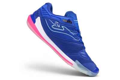 Joma Top Flex IC Indoor & Futsal Soccer Shoes - Blue/Royal Blue/Electric Pink