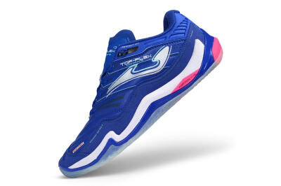 Joma Top Flex IC Indoor & Futsal Soccer Shoes - Blue/Royal Blue/Electric Pink