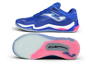 Joma Top Flex IC Indoor & Futsal Soccer Shoes - Blue/Royal Blue/Electric Pink