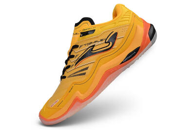 Joma Top Flex IC Indoor & Futsal Soccer Shoes - Orange/Vibrant Tangerine/Black Onyx
