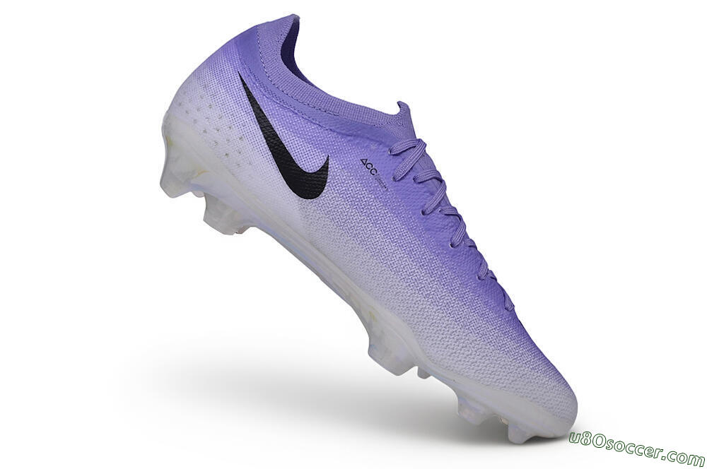 Nike Air Zoom Mercurial Vapor 17 Elite FG Firm Ground Soccer Cleats - Purple/Light Purple/Iridescent White 4