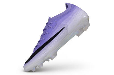 Nike Air Zoom Mercurial Vapor 17 Elite FG Firm Ground Soccer Cleats - Purple/Light Purple/Iridescent White