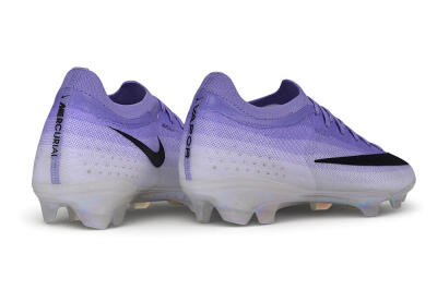 Nike Air Zoom Mercurial Vapor 17 Elite FG Firm Ground Soccer Cleats - Purple/Light Purple/Iridescent White