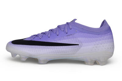 Nike Air Zoom Mercurial Vapor 17 Elite FG Firm Ground Soccer Cleats - Purple/Light Purple/Iridescent White