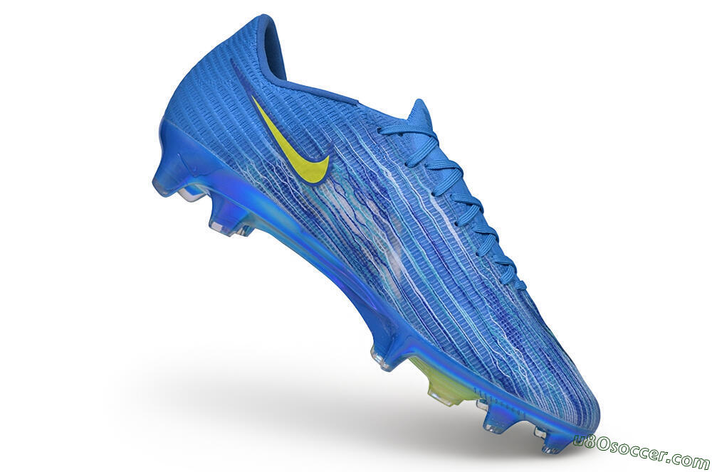 Nike Air Zoom Mercurial Superfly 11 Elite FG Firm Ground Soccer Cleats - Blue/Baltic Blue/Lemonade 4