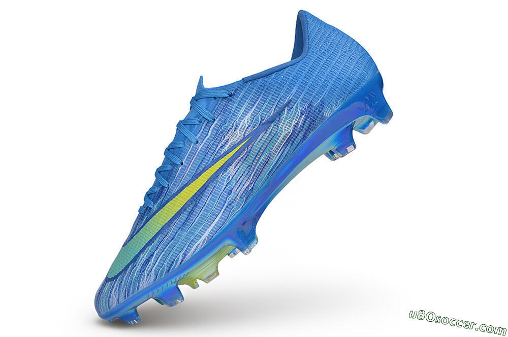Nike Air Zoom Mercurial Superfly 11 Elite FG Firm Ground Soccer Cleats - Blue/Baltic Blue/Lemonade 5