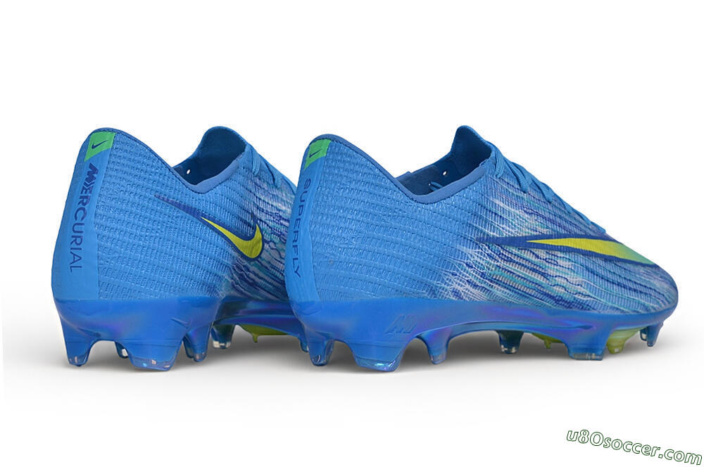 Nike Air Zoom Mercurial Superfly 11 Elite FG Firm Ground Soccer Cleats - Blue/Baltic Blue/Lemonade 6