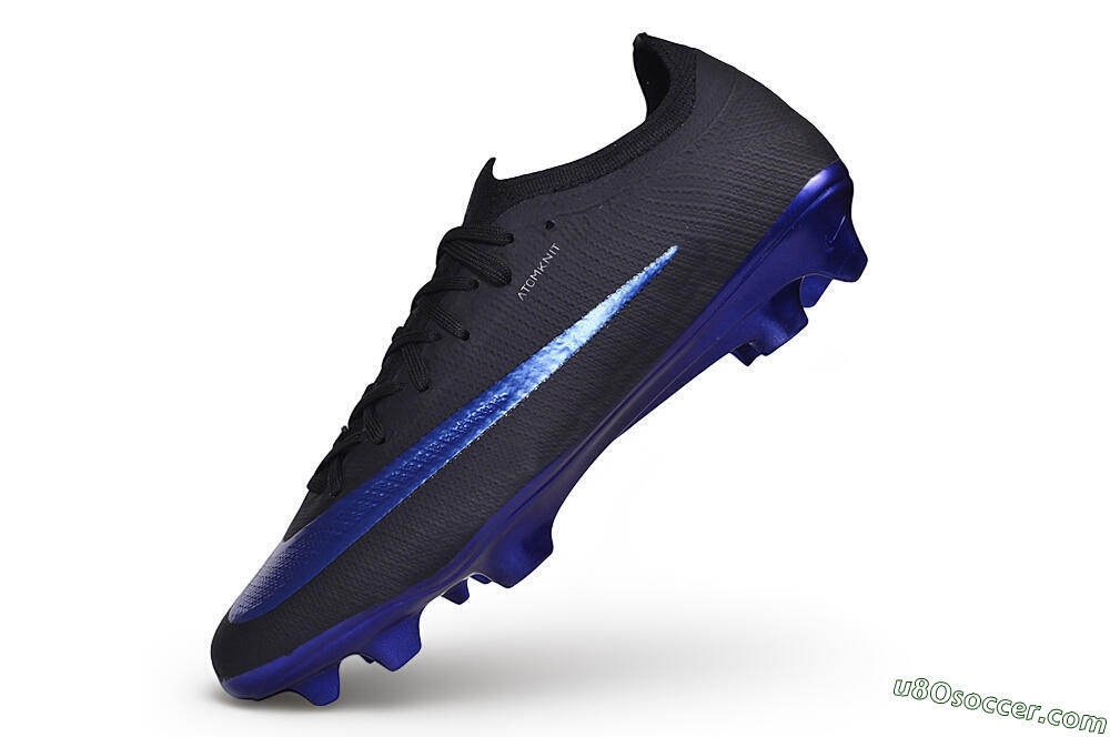 Nike Air Zoom Mercurial Vapor 17 Elite FG Firm Ground Soccer Cleats - Black/Black/Hyper Royal 5