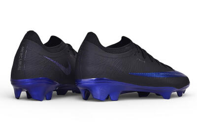 Nike Air Zoom Mercurial Vapor 17 Elite FG Firm Ground Soccer Cleats - Black/Black/Hyper Royal
