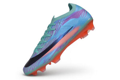 Nike Air Zoom Mercurial Vapor 17 Elite FG Firm Ground Soccer Cleats - Blue/Turquoise/Bright Crimson
