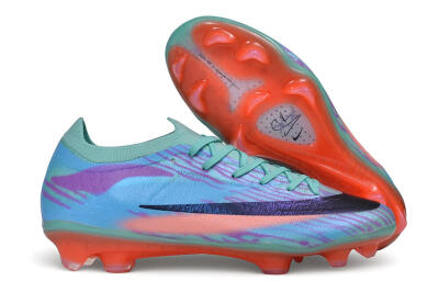 Nike Air Zoom Mercurial Vapor 17 Elite FG Firm Ground Soccer Cleats - Blue/Turquoise/Bright Crimson