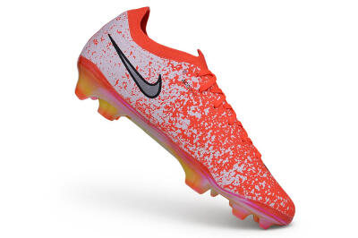 Nike Air Zoom Mercurial Vapor 17 Elite FG Firm Ground Soccer Cleats - Orange/Bright Crimson/Metallic Silver