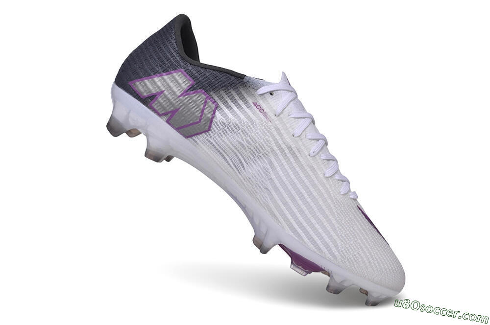 Nike Air Zoom Mercurial Superfly 11 Elite FG Firm Ground Soccer Cleats - White/Platinum Tint/Voltage Purple 4