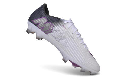 Nike Air Zoom Mercurial Superfly 11 Elite FG Firm Ground Soccer Cleats - White/Platinum Tint/Voltage Purple