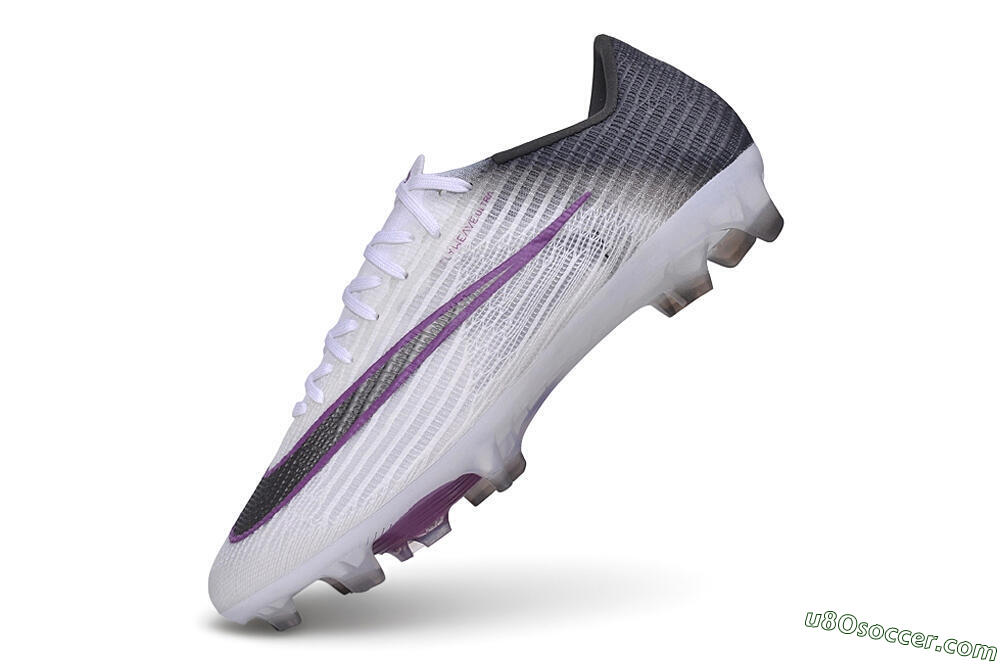 Nike Air Zoom Mercurial Superfly 11 Elite FG Firm Ground Soccer Cleats - White/Platinum Tint/Voltage Purple 5