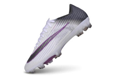 Nike Air Zoom Mercurial Superfly 11 Elite FG Firm Ground Soccer Cleats - White/Platinum Tint/Voltage Purple