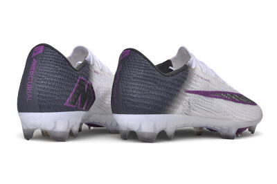Nike Air Zoom Mercurial Superfly 11 Elite FG Firm Ground Soccer Cleats - White/Platinum Tint/Voltage Purple