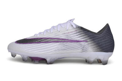 Nike Air Zoom Mercurial Superfly 11 Elite FG Firm Ground Soccer Cleats - White/Platinum Tint/Voltage Purple