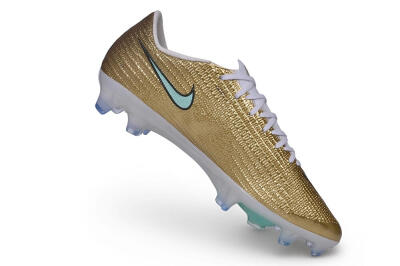 Nike Air Zoom Mercurial Superfly 11 Elite FG Firm Ground Soccer Cleats - Gold/Metallic Gold/Mint Green
