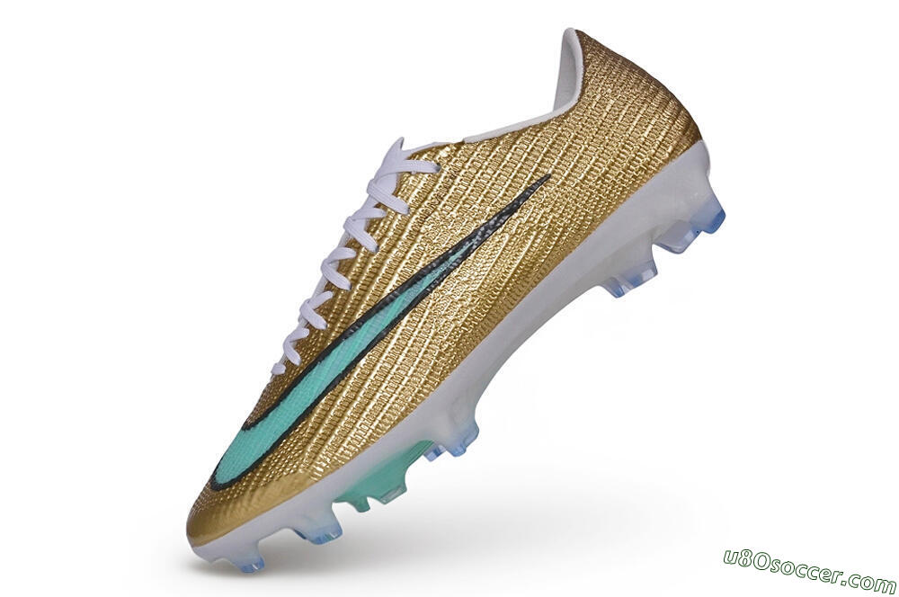 Nike Air Zoom Mercurial Superfly 11 Elite FG Firm Ground Soccer Cleats - Gold/Metallic Gold/Mint Green 5