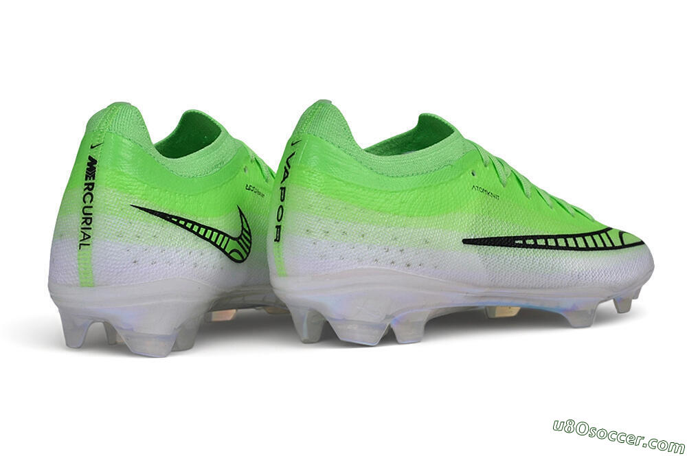 Nike Air Zoom Mercurial Vapor 17 Elite FG Firm Ground Soccer Cleats - Green/Lime Glow/White 6