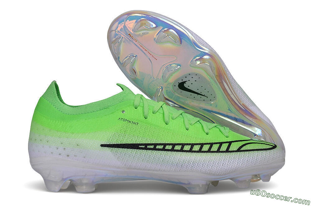 Nike Air Zoom Mercurial Vapor 17 Elite FG Firm Ground Soccer Cleats - Green/Lime Glow/White 1