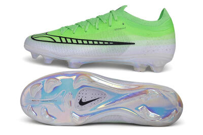 Nike Air Zoom Mercurial Vapor 17 Elite FG Firm Ground Soccer Cleats - Green/Lime Glow/White