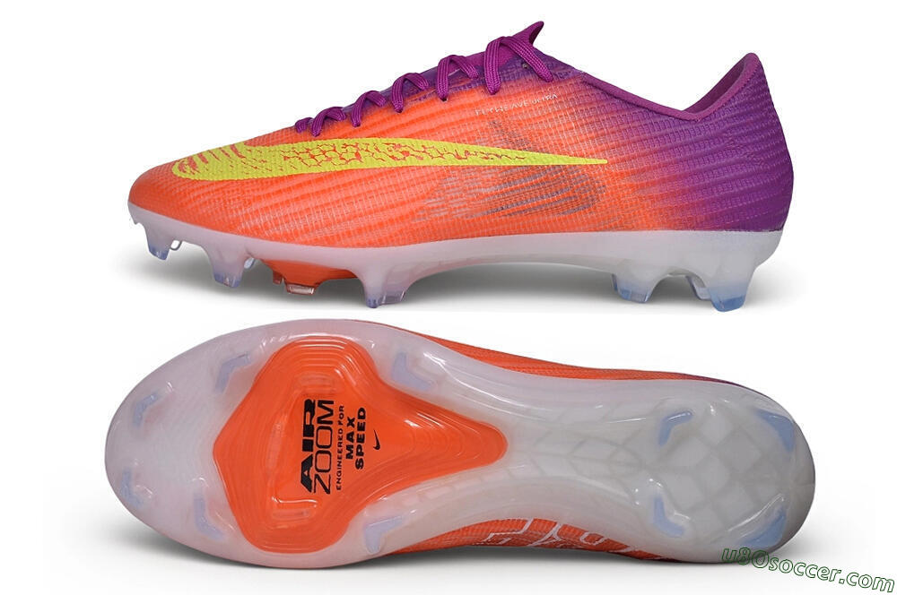 Nike Air Zoom Mercurial Superfly 11 Elite FG Firm Ground Soccer Cleats - Orange/Sunset Orange/Electric Purple 0