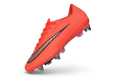 Nike Air Zoom Mercurial Superfly 11 Elite SG Soft Ground Soccer Cleats - Orange/Bright Crimson/Metallic Bronze