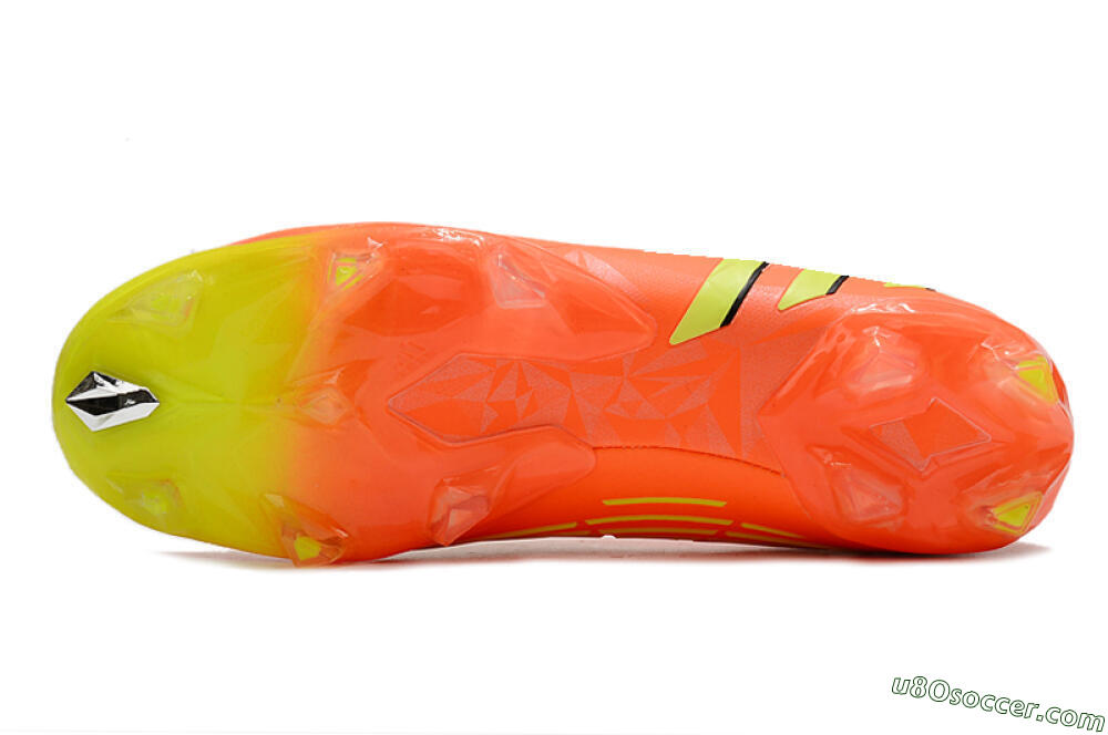 Adidas Predator Edge.1 Low FG Firm Ground Soccer Cleats - Orange/Yellow 6
