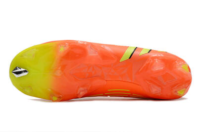 Adidas Predator Edge.1 Low FG Firm Ground Soccer Cleats - Orange/Yellow