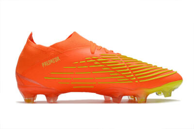 Adidas Predator Edge.1 Low FG Firm Ground Soccer Cleats - Orange/Yellow