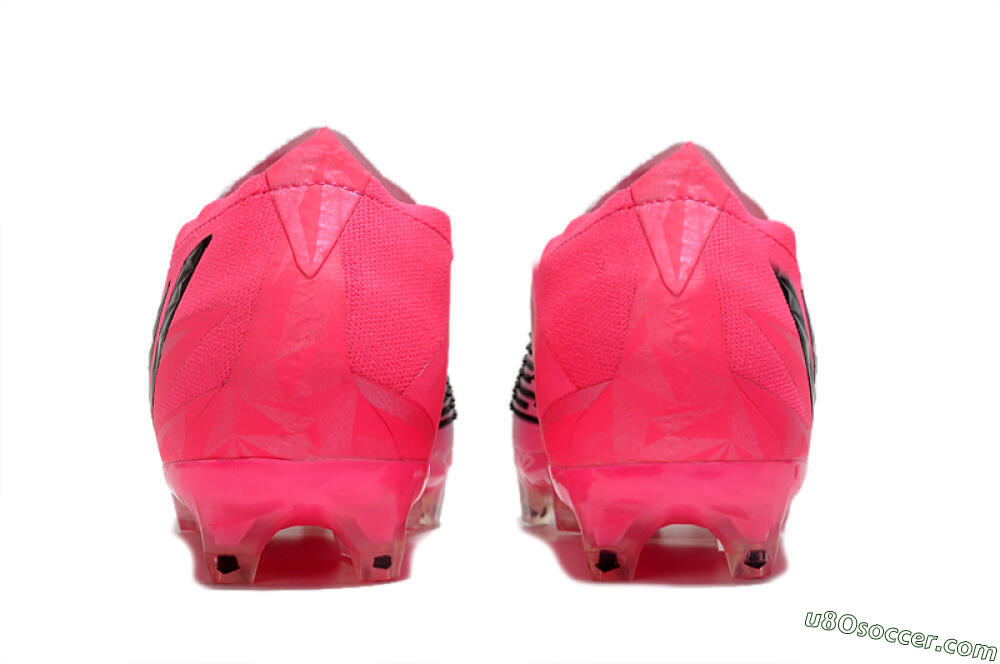 Adidas Predator Edge.1 Low FG Firm Ground Soccer Cleats - White/Pink 5