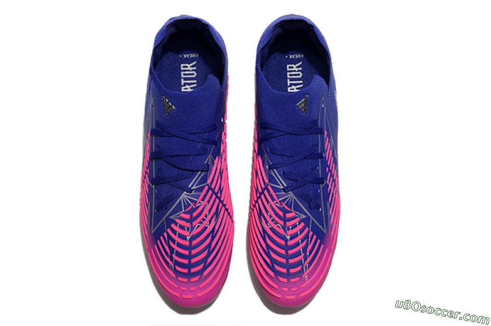 Adidas Predator Edge.1 Low FG Firm Ground Soccer Cleats - Purple/Pink 4