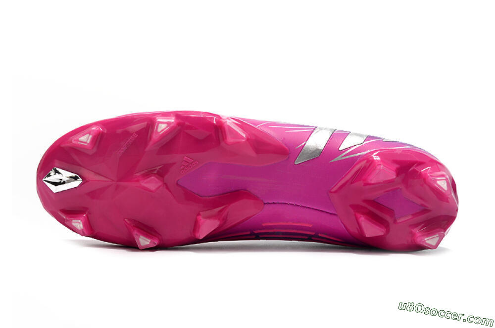 Adidas Predator Edge.1 Low FG Firm Ground Soccer Cleats - Purple/Pink 6