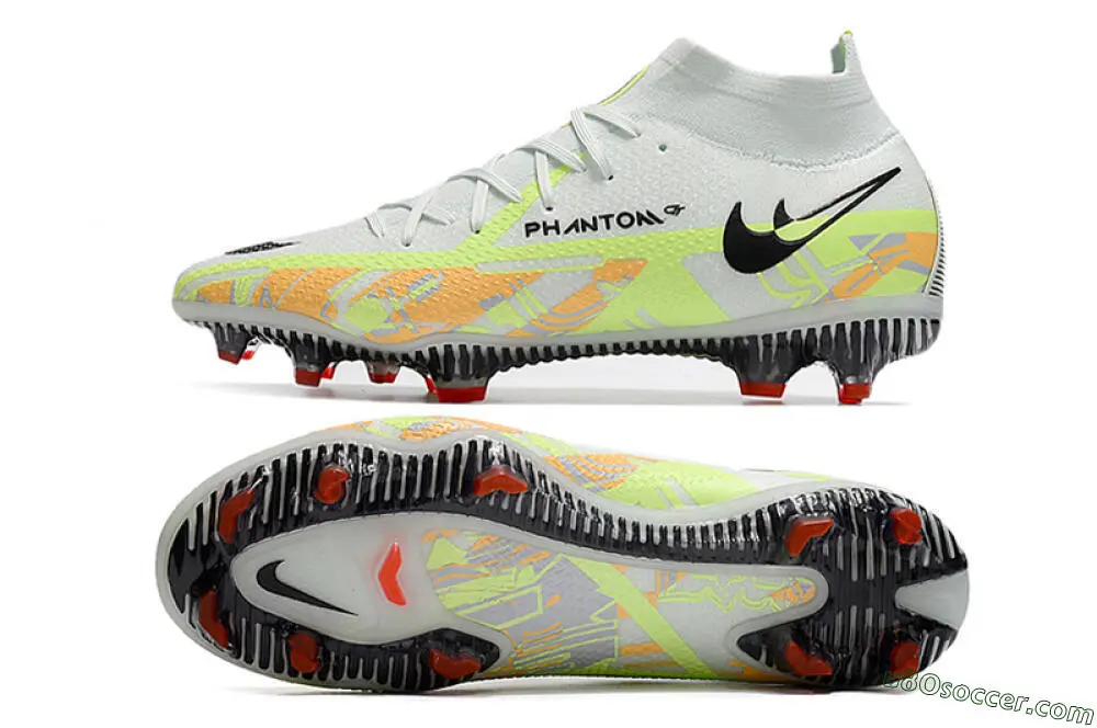 シューズ PHANTOM GT ELITE FG NIKE PHANTOM GT ELITE FG WHITE/PINK - Soccer Plus