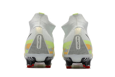 Nike Phantom GT 2 DF Elite FG Firm Ground Soccer Cleats - White/Green