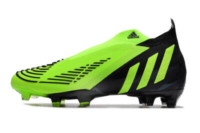 Adidas Predator Edge Geometric+ FG Firm Ground Soccer Cleats - Green/Black