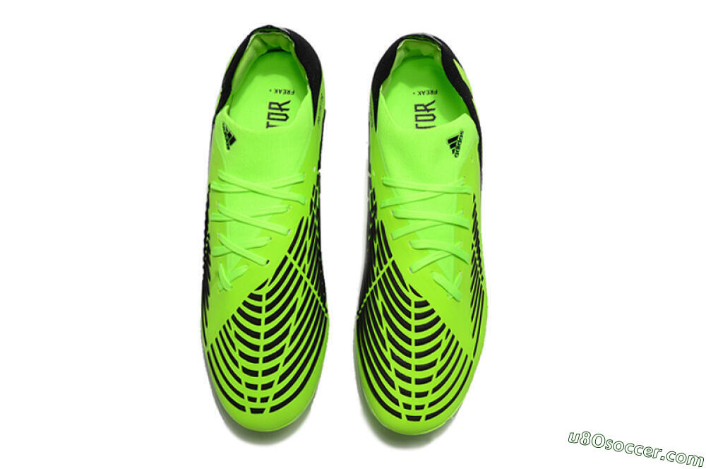 Adidas Predator Edge.1 Low FG Firm Ground Soccer Cleats - Green/Black 5
