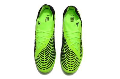Adidas Predator Edge.1 Low FG Firm Ground Soccer Cleats - Green/Black
