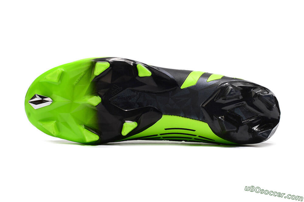 Adidas Predator Edge.1 Low FG Firm Ground Soccer Cleats - Green/Black 7